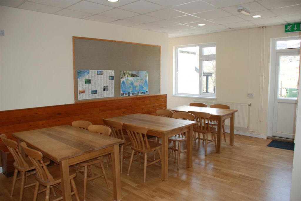 DINING AREA Adventure Centre Brecon Beacons South Wales